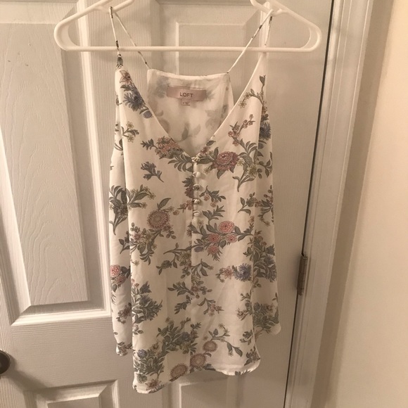 Loft floral top - Picture 1 of 3